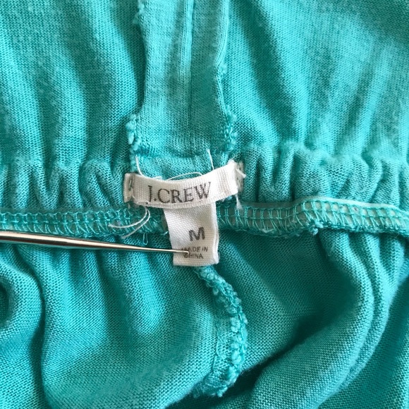 J. CREW mint green v neck empire waist midi dress - Picture 8 of 8